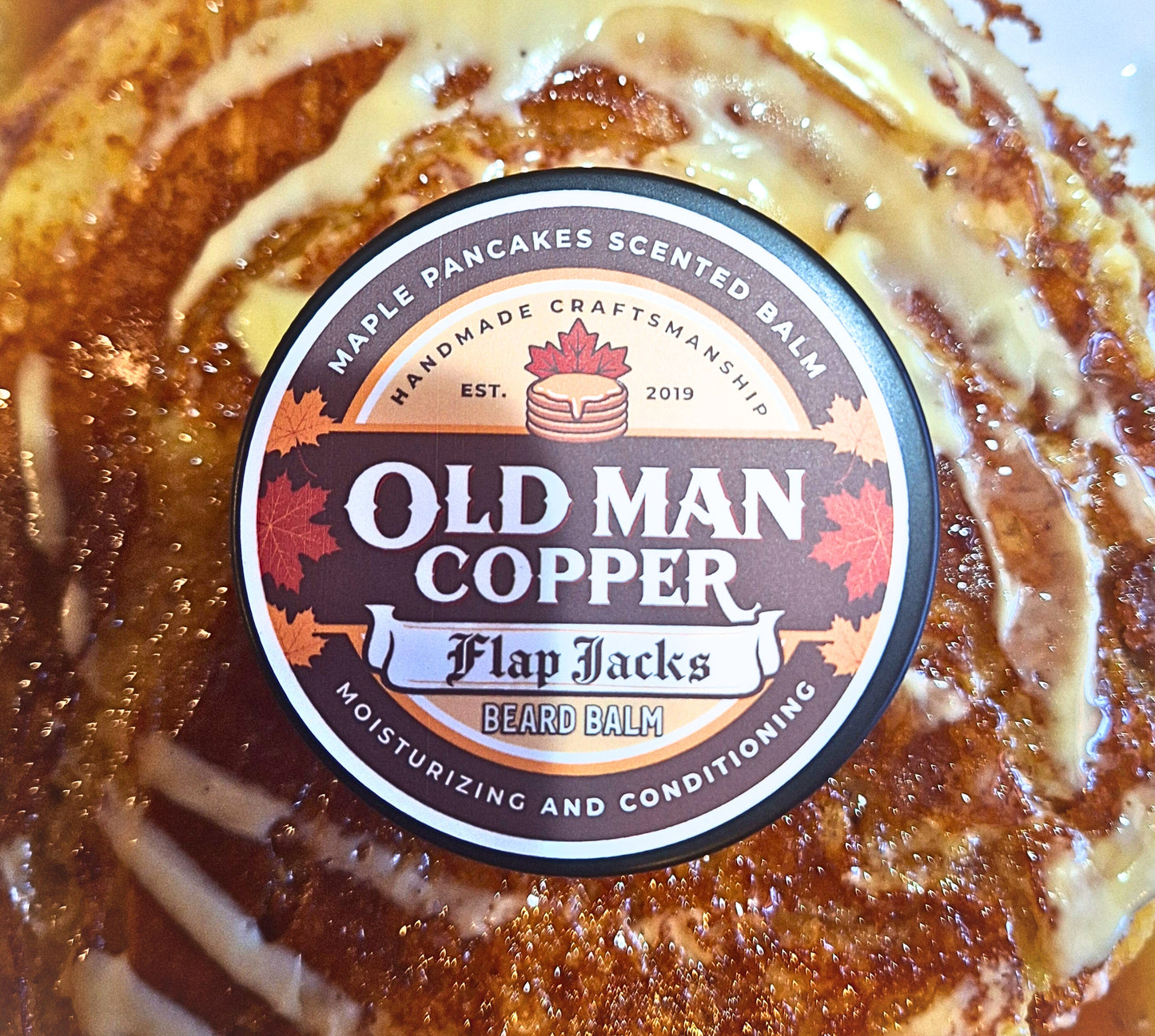 Old Man Copper "Flapjacks" Maple Pancake Beard Balm