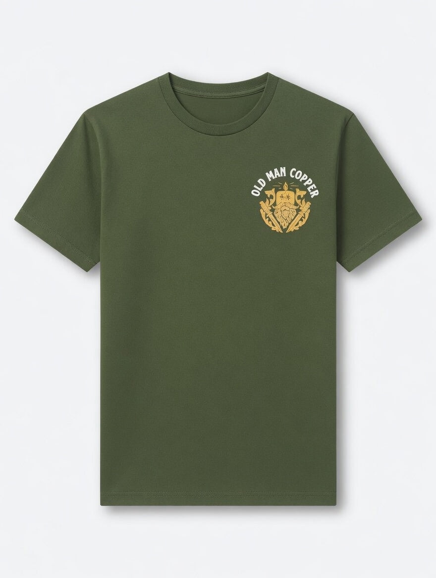 Old Man Copper Short Sleeve T - OD Green