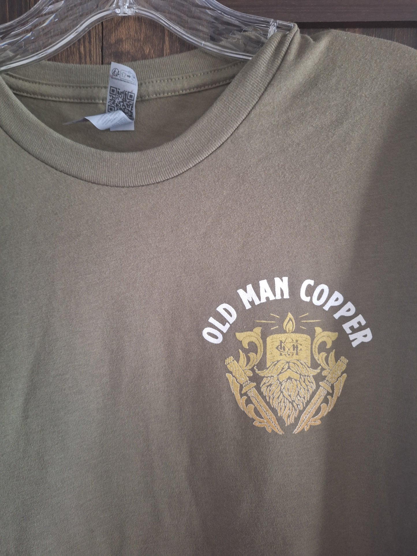 Old Man Copper Short Sleeve T - OD Green