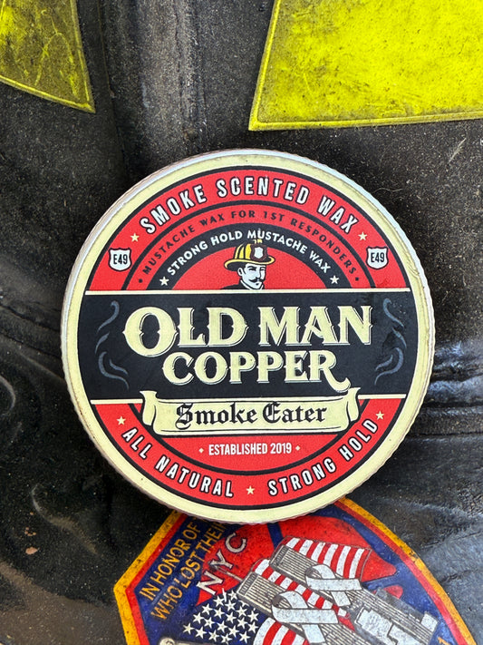 Old Man Copper "Smoke Eater" Mustache Wax