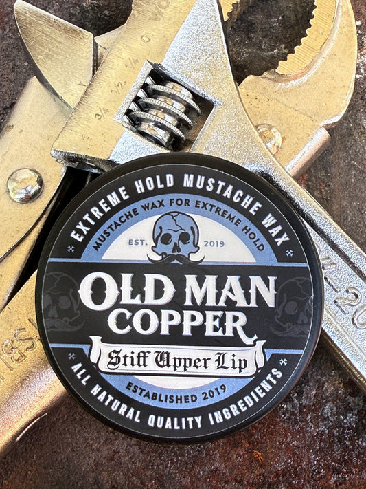Old Man Copper "Stiff Upper Lip" Mustache Wax
