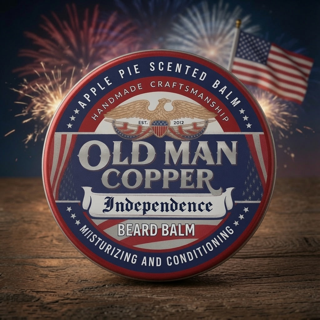 Old Man Copper "Independence" Apple Pie Beard Balm 4 oz