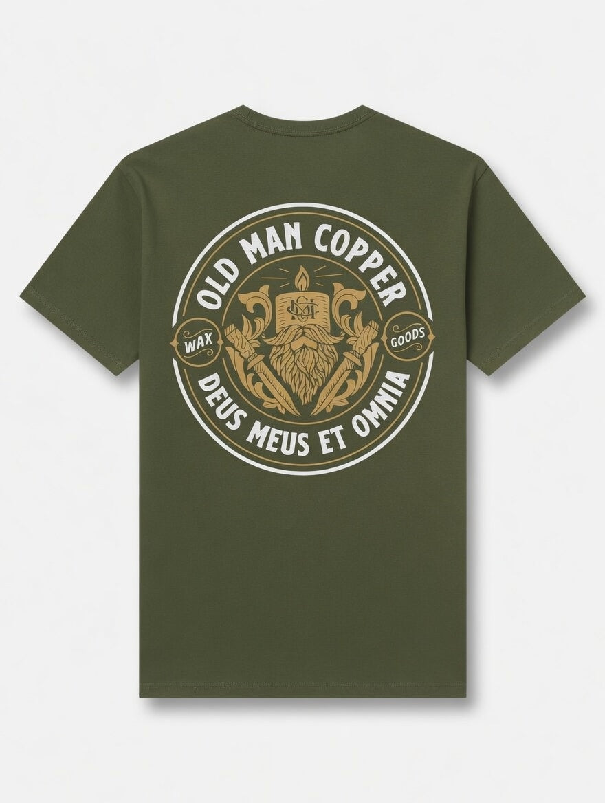 Old Man Copper Short Sleeve T - OD Green