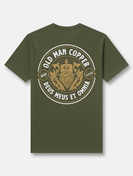 Old Man Copper Short Sleeve T - OD Green