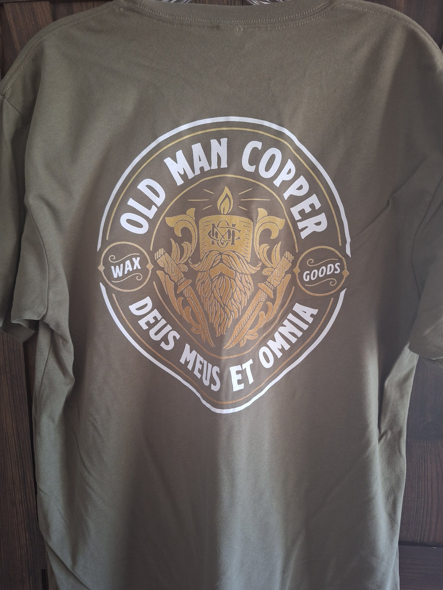 Old Man Copper Short Sleeve T - OD Green