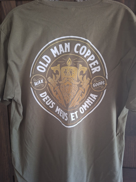 Old Man Copper Short Sleeve T - OD Green