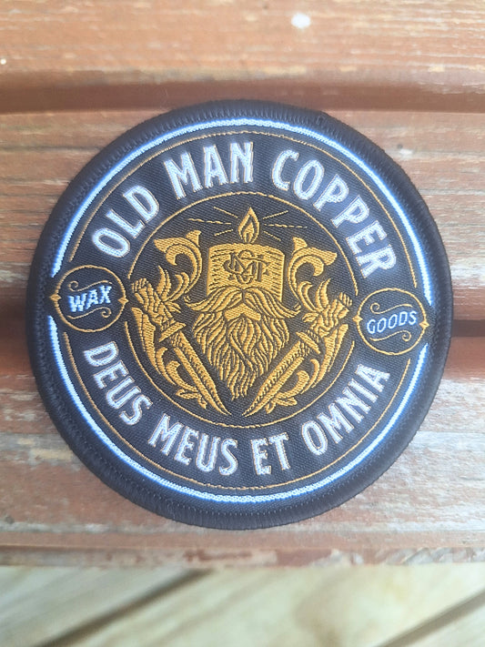 Old Man Copper 3x3 Logo Patch with Velcro