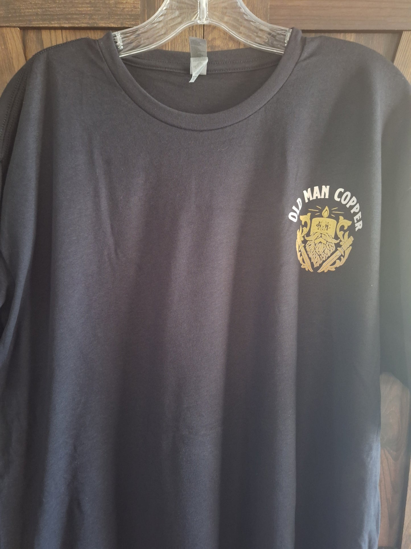 Old Man Copper Short Sleeve T - Black