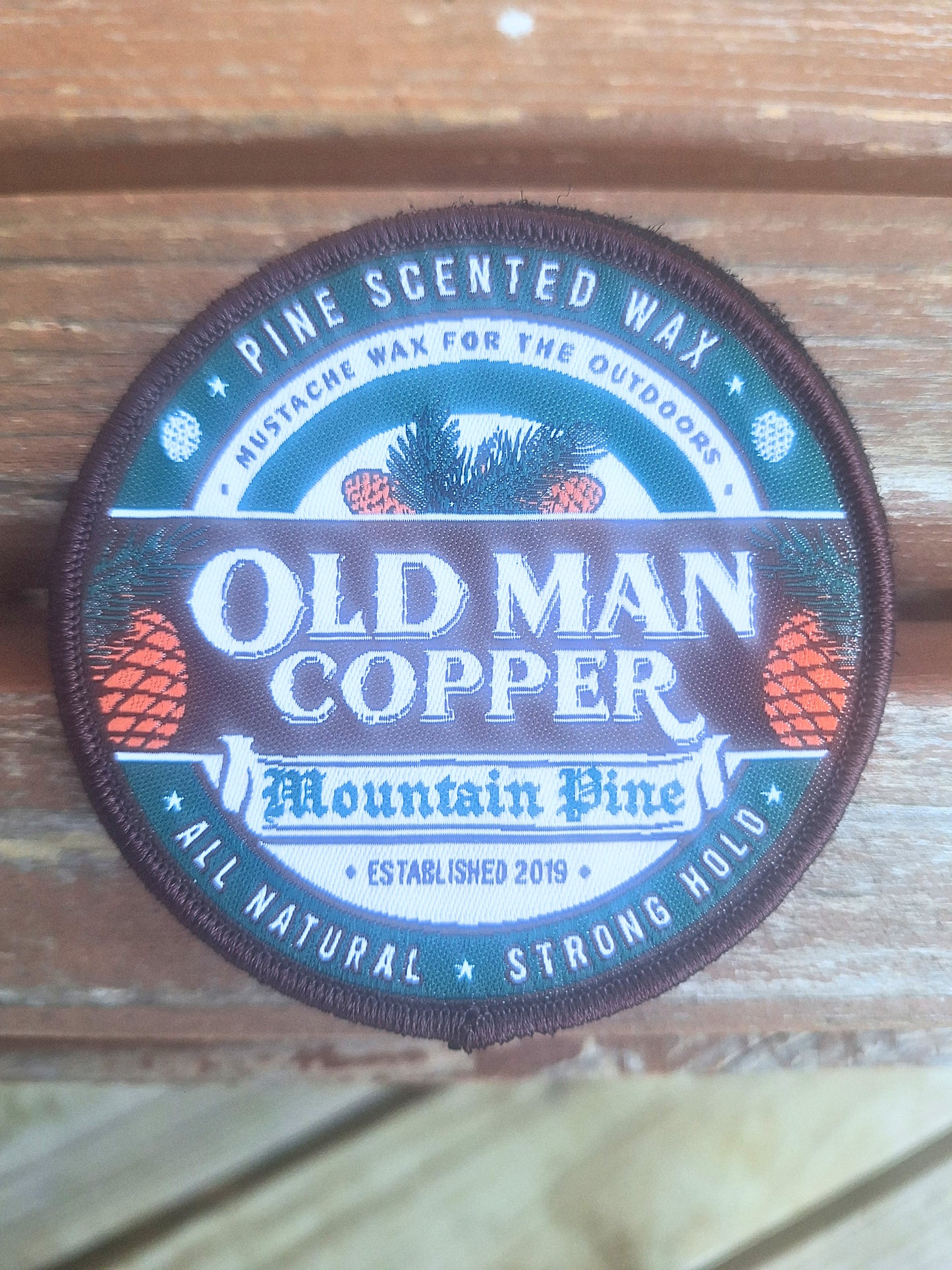 Old Man Copper "Mountain Pine" 3x3 Patch with Velcro